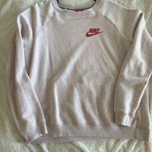 Heather Blush Pink New Crewneck